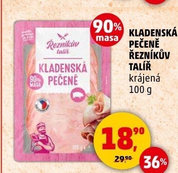 Kladenská pečeně Řezníkův talíř