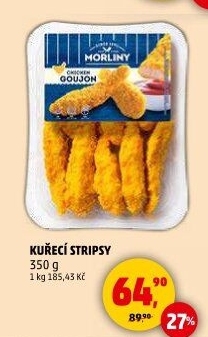 Kuřecí stripsy Morliny