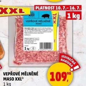 Maso mleté vepřové Dobré maso