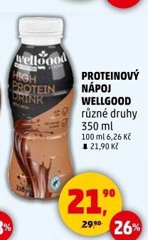 Nápoj Hight Protein Wellgood