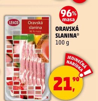 Oravská slanina LE&