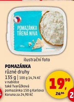 Pomazánky Karlova Koruna
