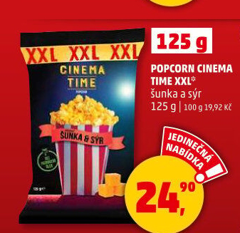 Popcorn do mikrovlnky Cinema Time
