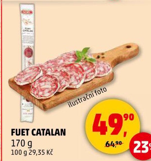 Salám Fuet Catalan Noel