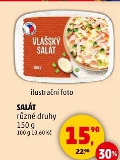 Saláty Karlova Koruna