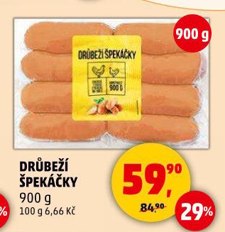 Špekáčky drůbeží