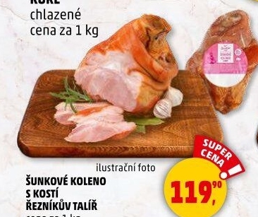 Šunkové koleno s kostí Řezníkův Talíř