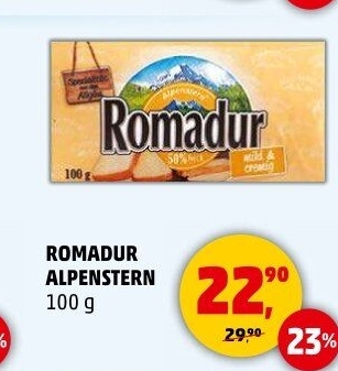 Sýr Romadur Alpenstern