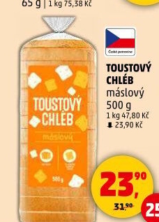 Toustový chléb Karlova Koruna