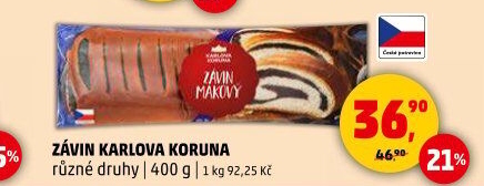 Závin Karlova Koruna