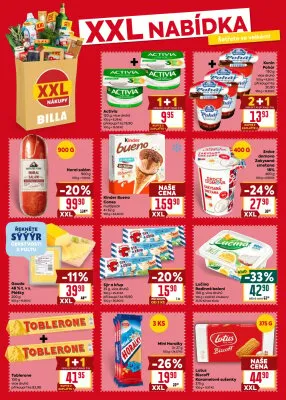 akční leták BILLA 9.7.2025-15.7.2025