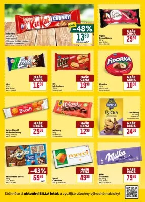 akční leták BILLA 9.7.2025-15.7.2025