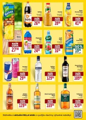 akční leták BILLA 9.7.2025-15.7.2025