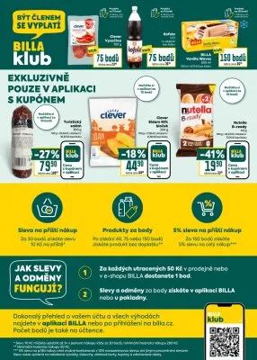 akční leták BILLA 9.7.2025-15.7.2025