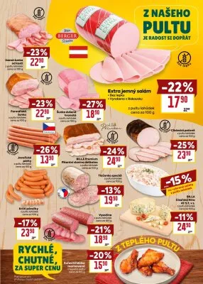 akční leták BILLA 9.7.2025-15.7.2025