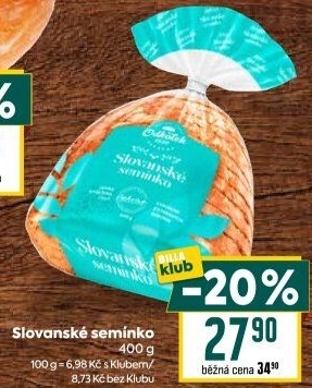 Chléb vícezrnný Slovanské semínko Odkolek