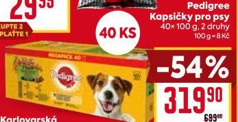 Kapsičky pro psy Pedigree