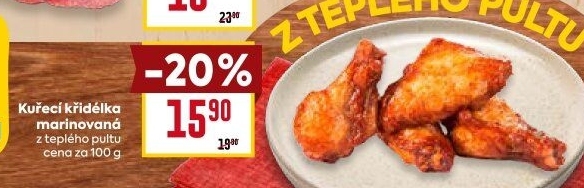 Kuřecí křídla pečená marinovaná