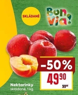 Nektarinky Billa Bonvia
