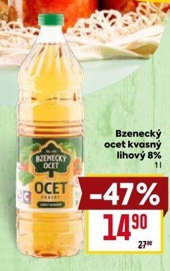 Ocet kvasný lihový Bzenecký