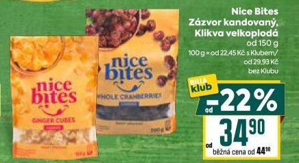 Ovoce sušené Nice Bites