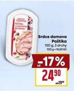 Paštika Srdce Domova