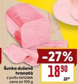 Šunka dušená hranatá
