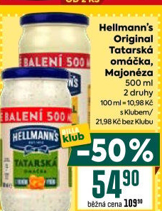 Tatarská omáčka Hellmann'