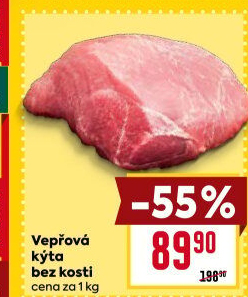 Vepřová kýta bez kosti