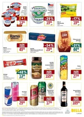 akční leták BILLA 9.7.2025-15.7.2025