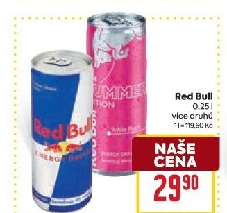 Energetický nápoj Red Bull