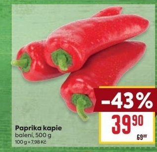 Paprika červená kapie