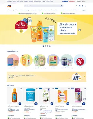 akční leták dm drogerie 9.7.2025-15.7.2025