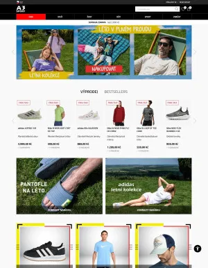 akční leták A3 SPORT 9.7.2025-15.7.2025