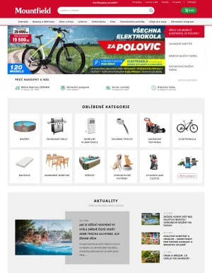 akční leták Mountfield 9.7.2025-15.7.2025