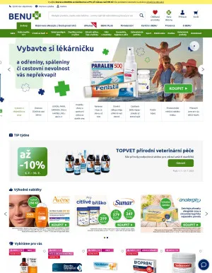 akční leták BENU Lékárna 9.7.2025-15.7.2025