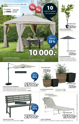 akční leták Jysk 9.7.2025-12.8.2025