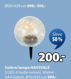 Solární lampa