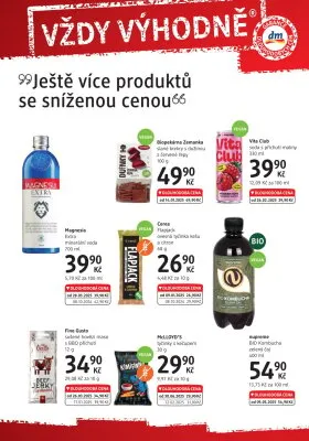 akční leták dm drogerie 9.7.2025-31.7.2025