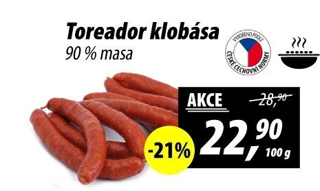 Klobása Toreador