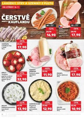 akční leták Kaufland 16.7.2025-22.7.2025