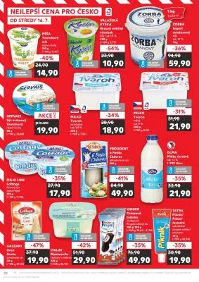 akční leták Kaufland 16.7.2025-22.7.2025