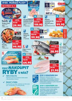 akční leták Kaufland 16.7.2025-22.7.2025