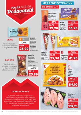 akční leták Kaufland 16.7.2025-22.7.2025