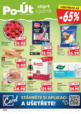 akční leták Kaufland 16.7.2025-22.7.2025