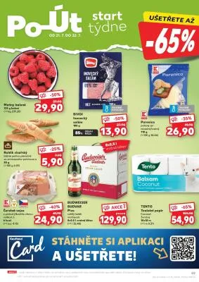 akční leták Kaufland 16.7.2025-22.7.2025
