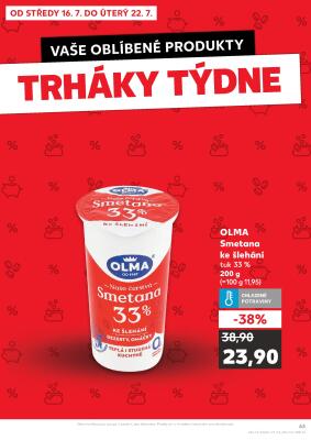 akční leták Kaufland 16.7.2025-22.7.2025