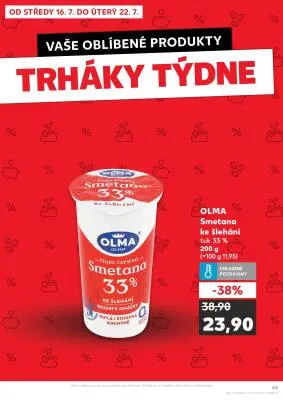 akční leták Kaufland 16.7.2025-22.7.2025