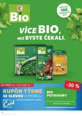 akční leták Kaufland 16.7.2025-22.7.2025
