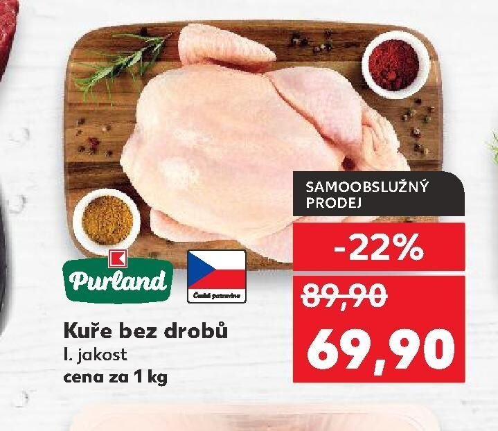Kuře bez drobů